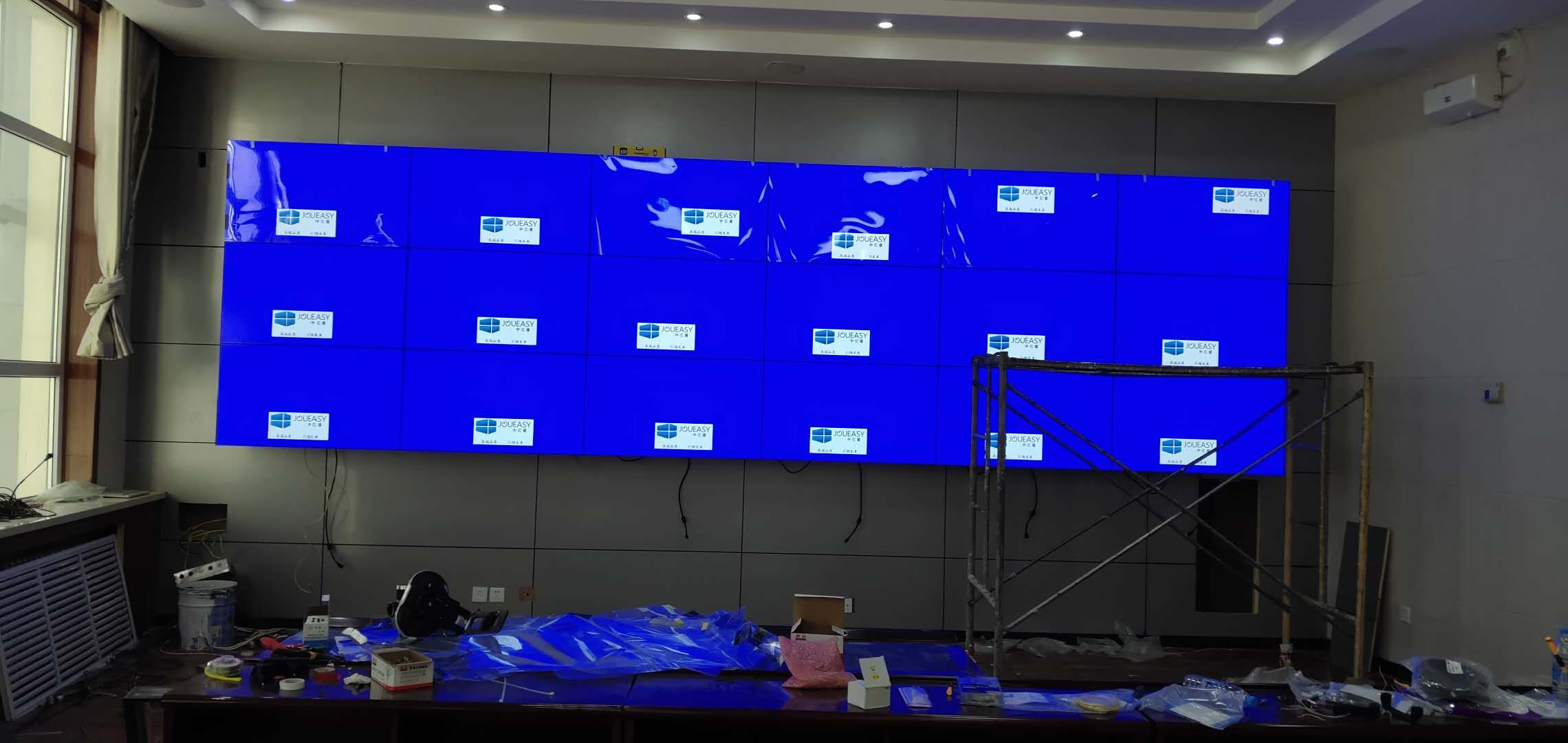 青海河南縣人民政府46寸液晶拼接屏18單元 青海河南縣人民政府46寸液晶拼接屏18單元