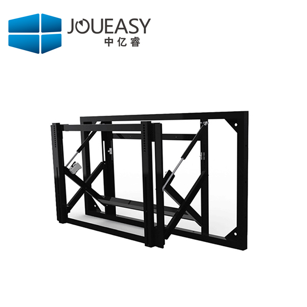 中億睿拼接屏前維護(hù)液壓支架 液晶拼接屏前維護(hù)液壓支架