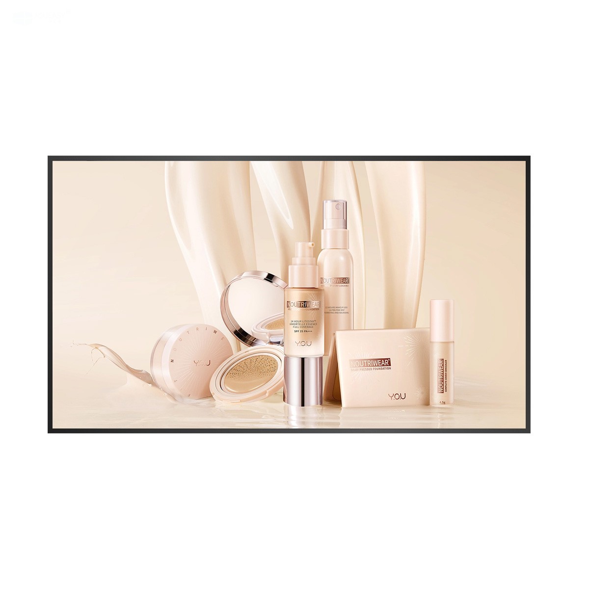 27寸超薄燈箱屏廣告機